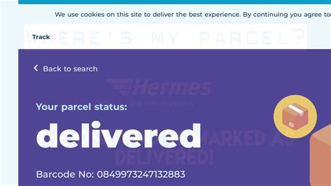 check my parcel hermes